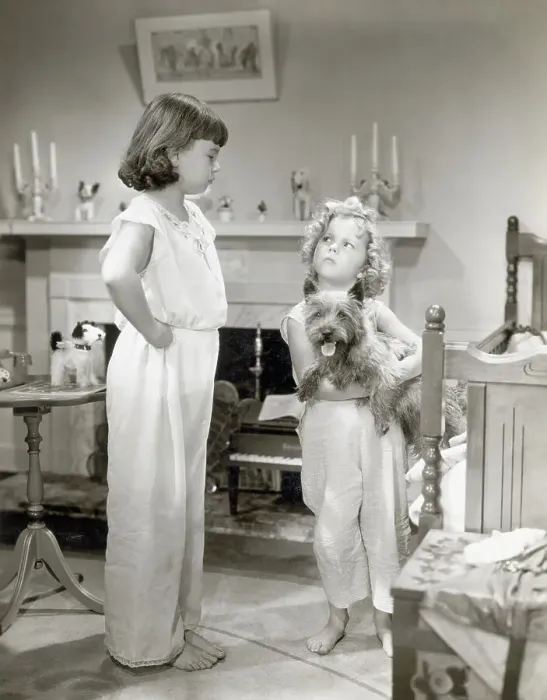 Framed Print : Shirley Temple'S Movie Bright Eyess