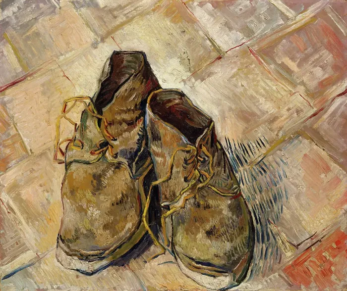Framed Print : Shoes, 1888. Artist Vincent van Gogh. (Photo by Heritage Art / Heritage Images / Getty Images)