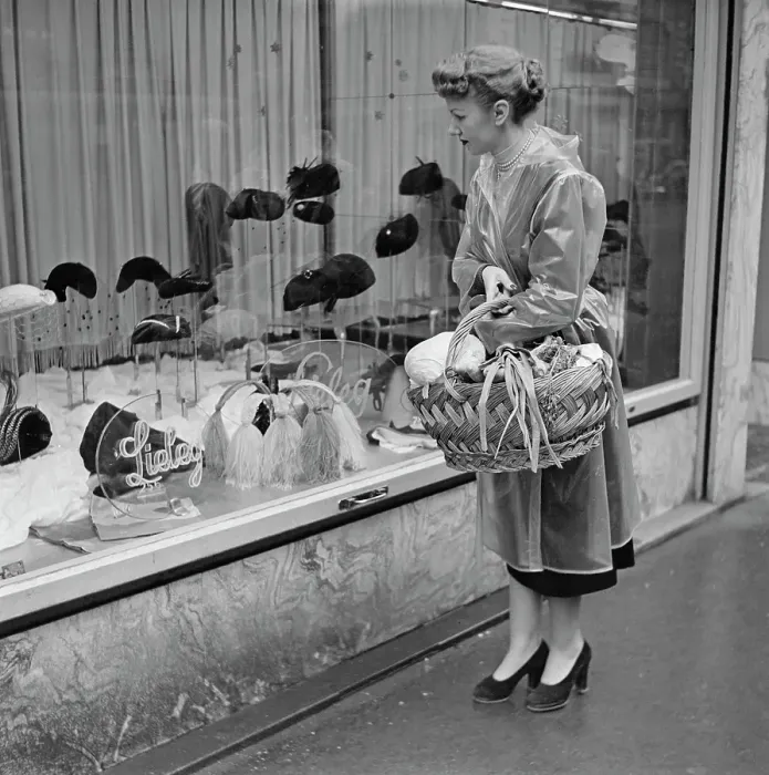 Framed Print : Shopping For Hats Framed Print : Shopping For Hats