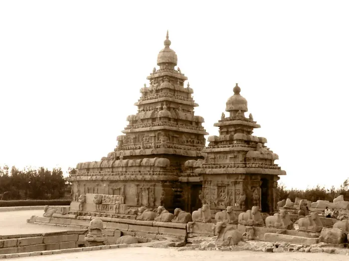 Framed Print : Shore temple at Mahabalipuram Framed Print : Shore temple at Mahabalipuram