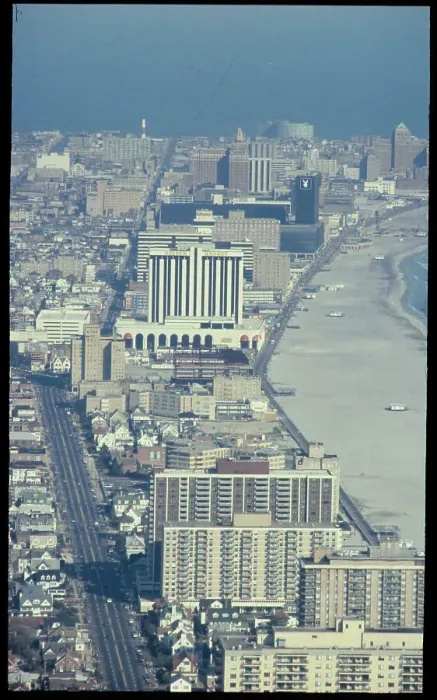 Framed Print : Shoreline of Atlantic City Framed Print : Shoreline of Atlantic City