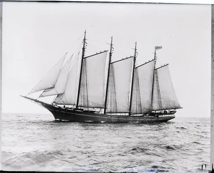 Framed Print : Short-Masted Schooner Framed Print : Short-Masted Schooner