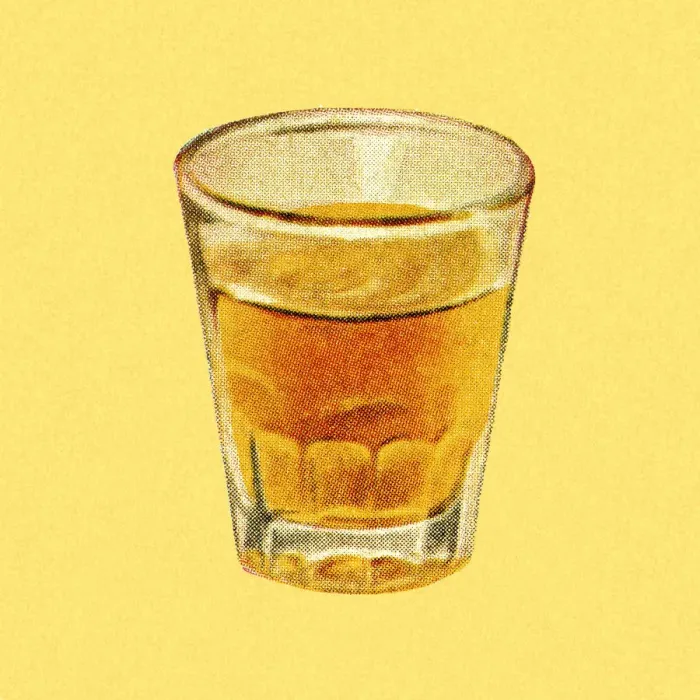 Framed Print : Shot Glass of Liquor