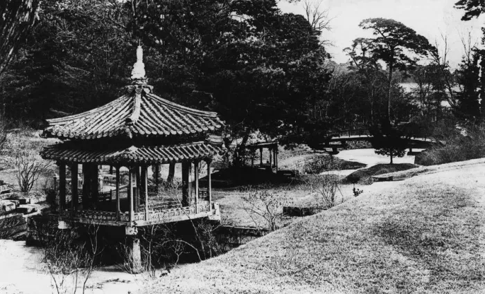 Framed Print : Shotoku Palace Garden Framed Print : Shotoku Palace Garden