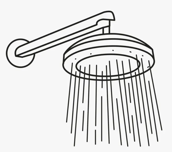 Framed Print : Shower head Framed Print : Shower head