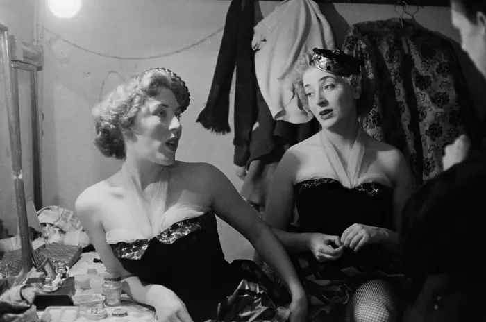 Framed Print : Showgirls Backstage, 1955 Framed Print : Showgirls Backstage, 1955