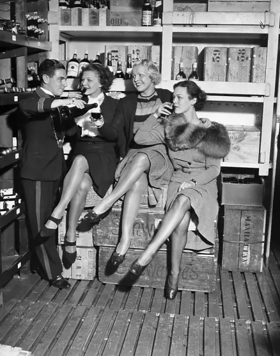 Framed Print : Showgirls Drinking Wine Framed Print : Showgirls Drinking Wine