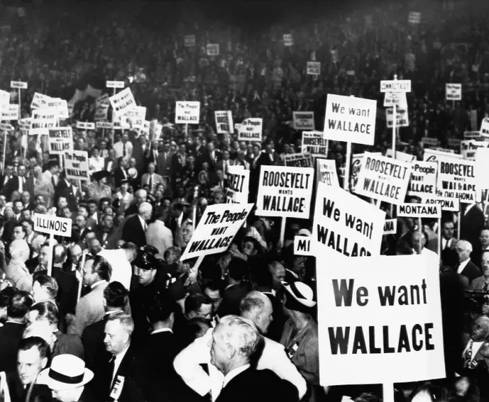 Framed Print : Showing Support for Wallace Framed Print : Showing Support for Wallace