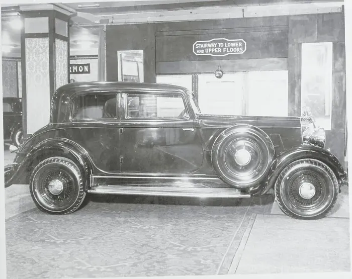 Framed Print : Showroom Display of Newly Designed Automobile Framed Print : Showroom Display of Newly Designed Automobile