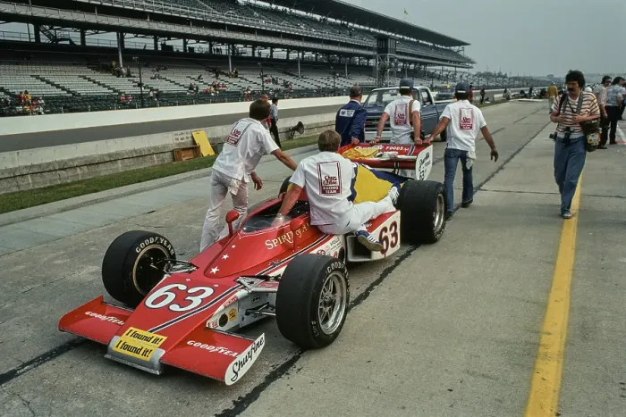 Framed Print : Shurfine Foods Racing Team At Indianapolis 500, 1978 Framed Print : Shurfine Foods Racing Team At Indianapolis 500, 1978