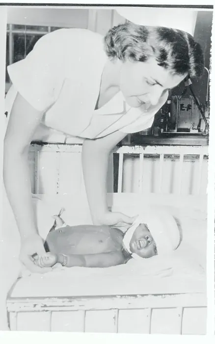 Framed Print : Siamese Twin Claudette Miller After Separation Framed Print : Siamese Twin Claudette Miller After Separation