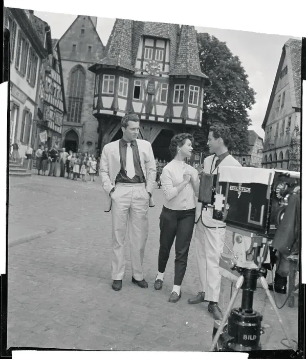 Framed Print : Sidney and Charles Chaplin Jr. Talking With Paola Loew Framed Print : Sidney and Charles Chaplin Jr. Talking With Paola Loew