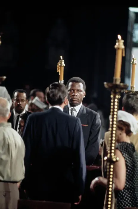 Framed Print : Sidney Poitier At Kennedy Wake Framed Print : Sidney Poitier At Kennedy Wake