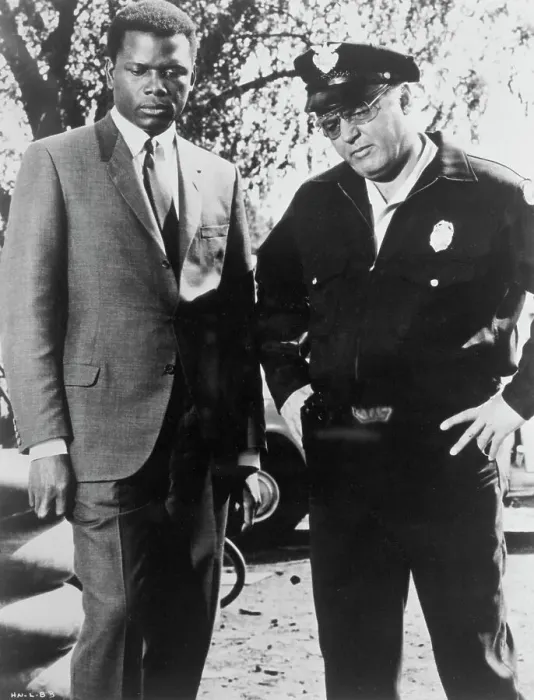 Framed Print : Sidney Poitier And Rod Steiger Framed Print : Sidney Poitier And Rod Steiger