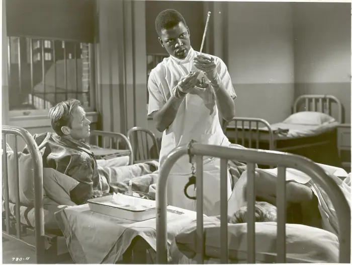 Framed Print : Sidney Poitier In No Way Out Framed Print : Sidney Poitier In No Way Out
