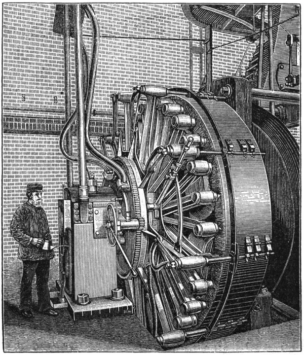 Framed Print : Siemens, revolving field, model for Electricity Framed Print : Siemens, revolving field, model for Electricity