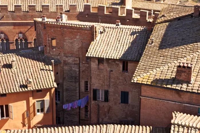 Framed Print : Siena is a city in Tuscany, Italy. It is the capital of the province of