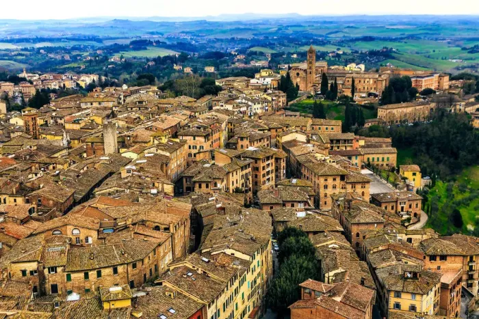 Framed Print : Siena cityscape Framed Print : Siena cityscape
