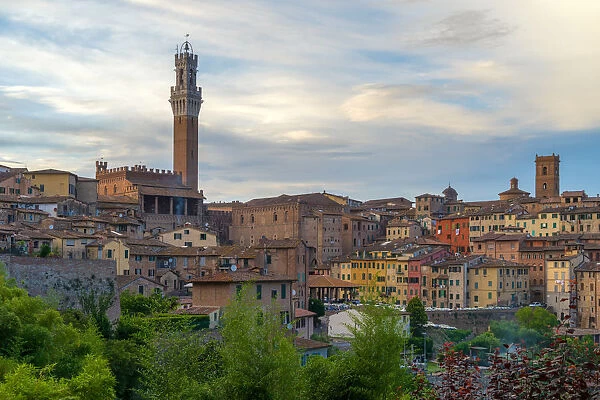 Siena cityscape, Tuscany, Italy