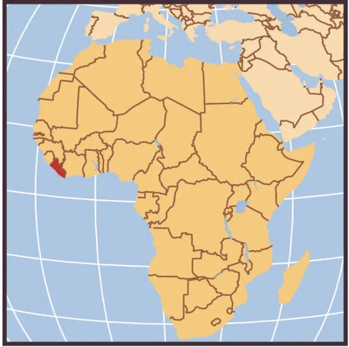  : Sierra Leone locator map