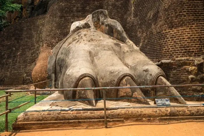 Framed Print : The Sigiriya Lion rock fortress in Sigiriya, Sri Lanka. Sigiriya is listed as UNESCO World Heritage Site Framed Print : The Sigiriya Lion rock fortress in Sigiriya, Sri Lanka. Sigiriya is listed as UNESCO World Heritage Site