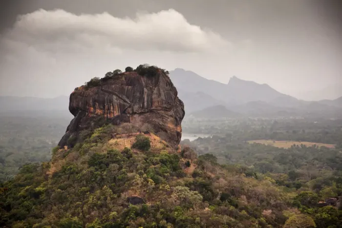 Framed Print : Sigiriya Rock Fortress Framed Print : Sigiriya Rock Fortress