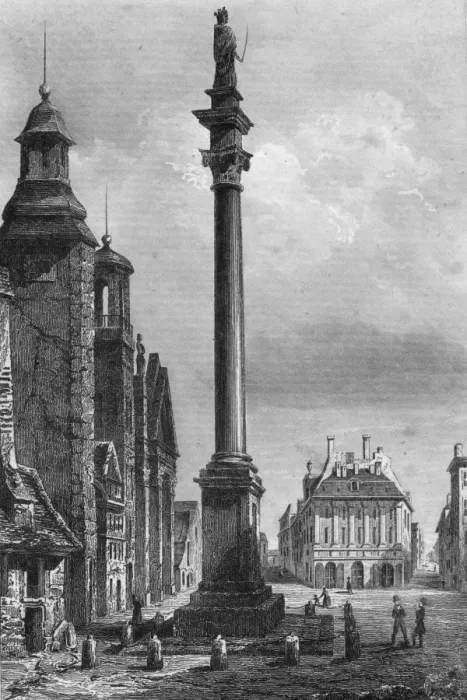 Framed Print : Sigismunds Column Framed Print : Sigismunds Column