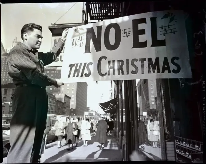 Framed Print : Sign Developed After Removal of Elevated Train