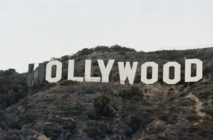 Framed Print : Sign Reading Ollywood Framed Print : Sign Reading Ollywood