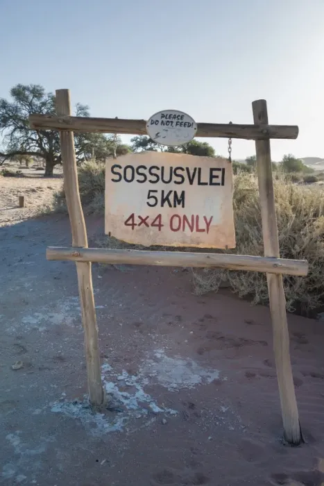 Framed Print : Sign on sand track 4x4 only, Sossusvlei, Namib-Skeleton Coast National Park, Namibia