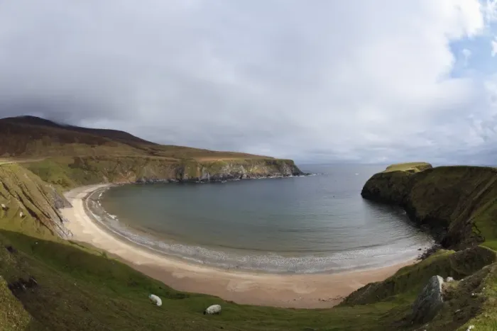 Framed Print : The Silver Strand, Malinbeg, near Glencolumbcille, or Glencolumbkille, County Donegal, Ireland, Europe Framed Print : The Silver Strand, Malinbeg, near Glencolumbcille, or Glencolumbkille, County Donegal, Ireland, Europe