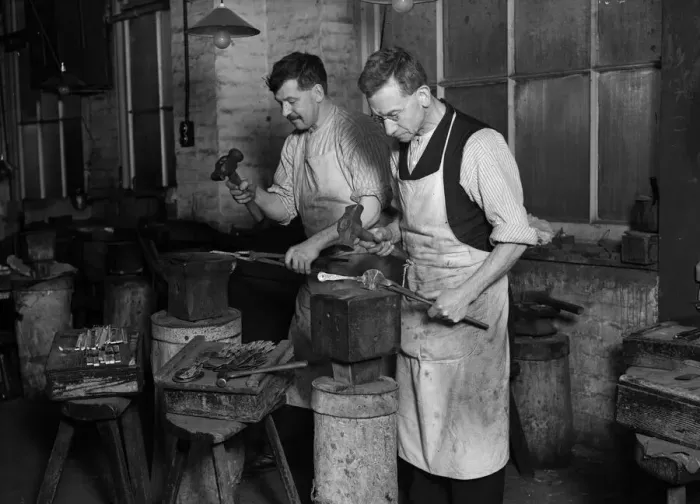 Framed Print : Silver Workers Framed Print : Silver Workers