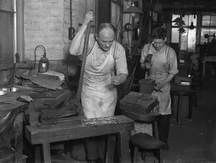 Framed Print : Silver Workers Framed Print : Silver Workers