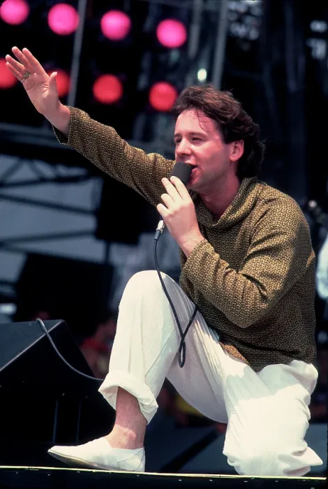 Framed Print : Simple Minds At Live Aid Framed Print : Simple Minds At Live Aid
