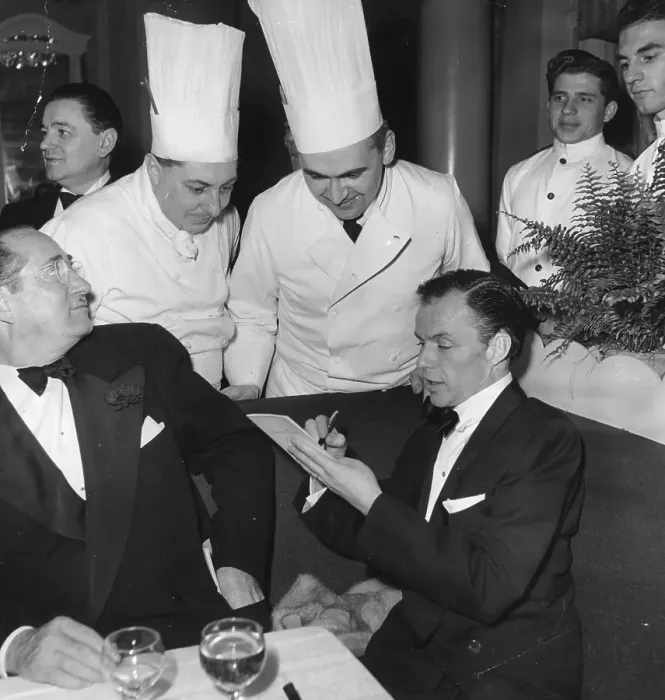 Framed Print : Sinatra Signing