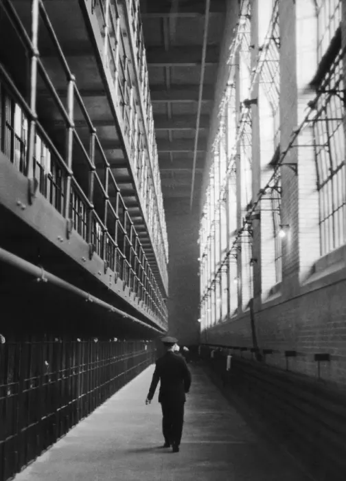 Framed Print : Sing Sing. A guard at the Sing Sing Correctional Facility in Ossining Framed Print : Sing Sing. A guard at the Sing Sing Correctional Facility in Ossining