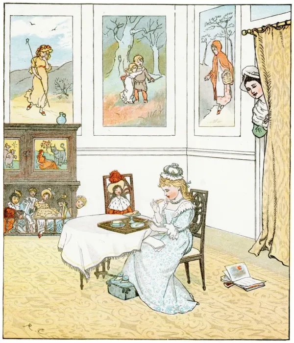 Framed Print : Sing a Song of Sixpence Framed Print : Sing a Song of Sixpence