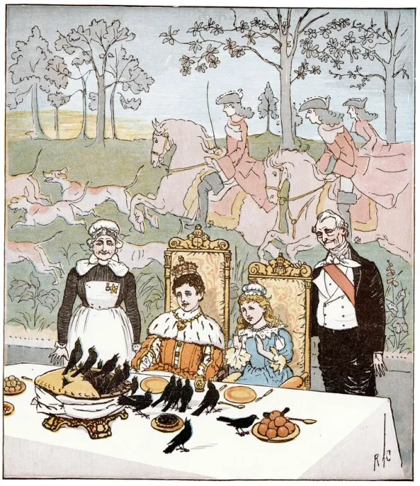 Framed Print : Sing a Song of Sixpence - Was not that a dainty Dish Framed Print : Sing a Song of Sixpence - Was not that a dainty Dish