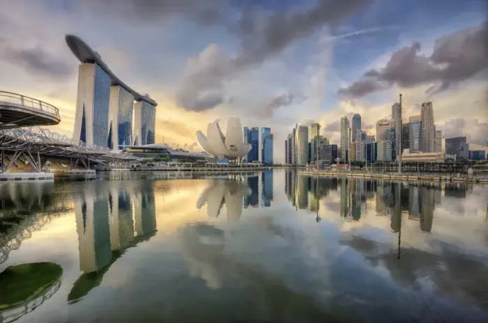 Framed Print : Singapore. MarinaBay Framed Print : Singapore. MarinaBay