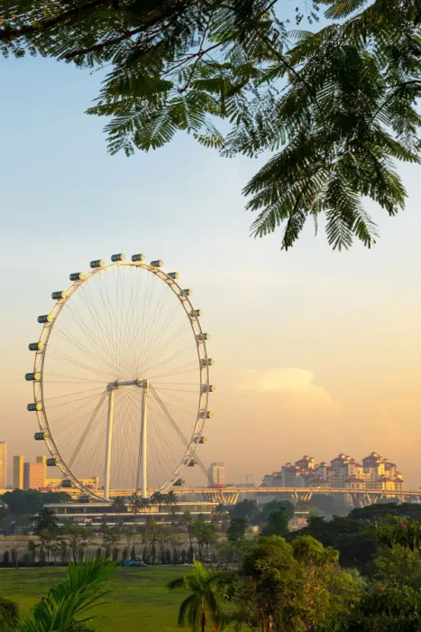 Framed Print : Singapore Flyer Framed Print : Singapore Flyer