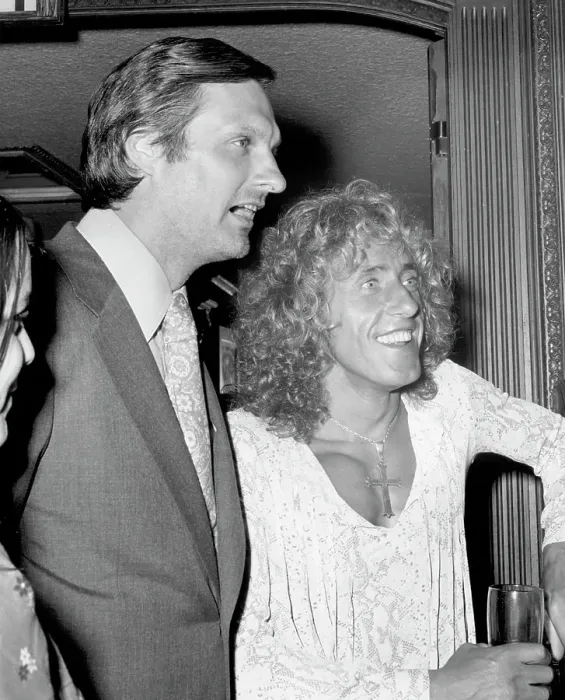 Framed Print : Singer & Actor At A Party Framed Print : Singer & Actor At A Party