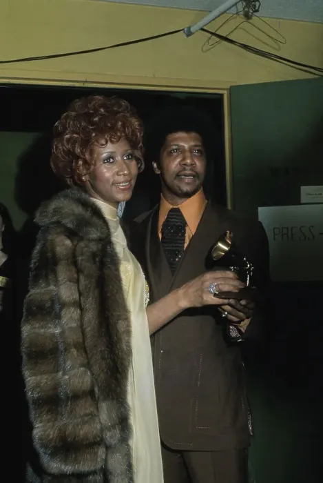 Framed Print : Singer Aretha Franklin And Brother Framed Print : Singer Aretha Franklin And Brother