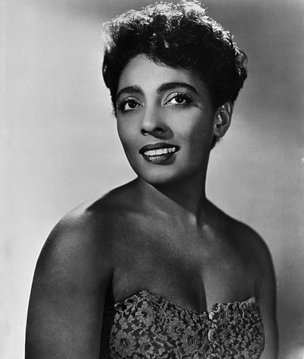 Framed Print : Singer Carmen McRae Posing in Strapless Dress Framed Print : Singer Carmen McRae Posing in Strapless Dress