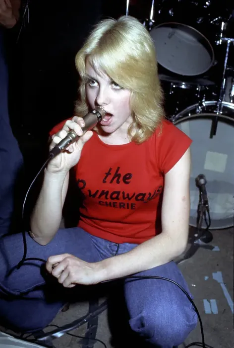 Framed Print : Singer Cherie Currie of the rock band The Runaways Framed Print : Singer Cherie Currie of the rock band The Runaways