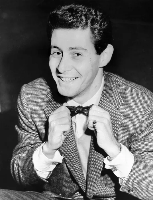 Framed Print : Singer Eddie Fisher Wearing Bow Tie Framed Print : Singer Eddie Fisher Wearing Bow Tie