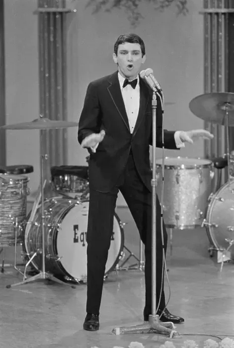 Framed Print : Singer Gene Pitney Performing Framed Print : Singer Gene Pitney Performing