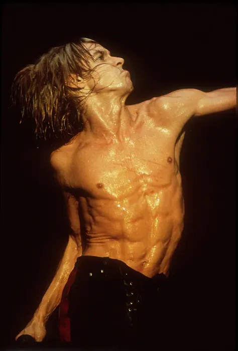 Framed Print : Singer Iggy Pop Live Framed Print : Singer Iggy Pop Live