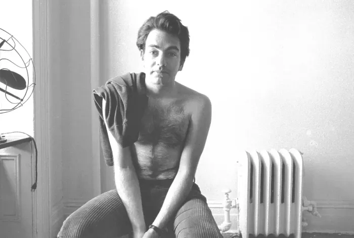 Framed Print : Singer-Songwriter Neil Diamond Sits For A Portrait In A New York City Hotel Room