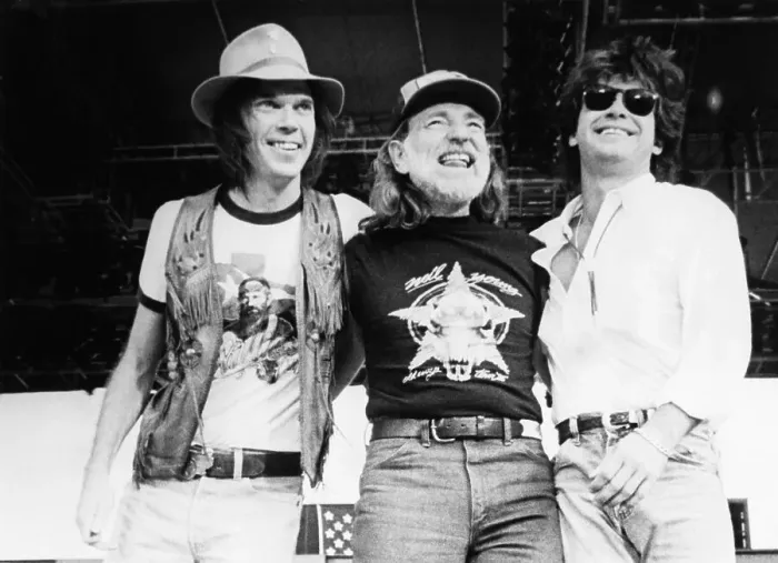 Framed Print : Singers on Stage at Farm Aid Framed Print : Singers on Stage at Farm Aid