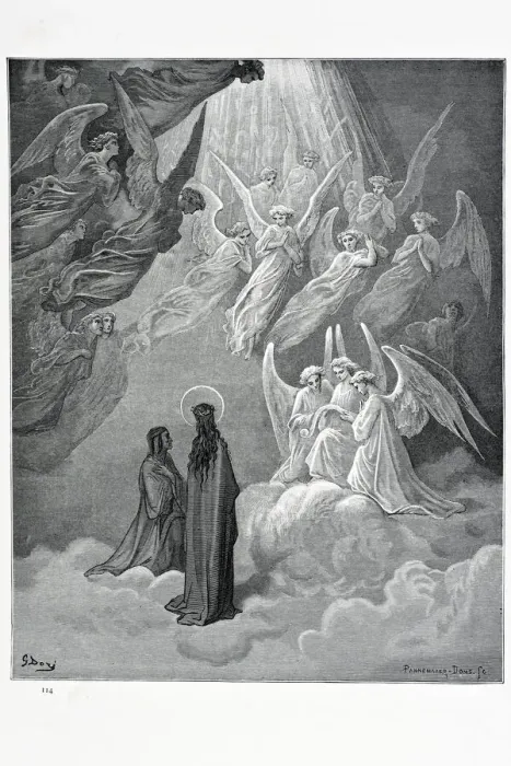 Framed Print : Singing of the Blessed Framed Print : Singing of the Blessed